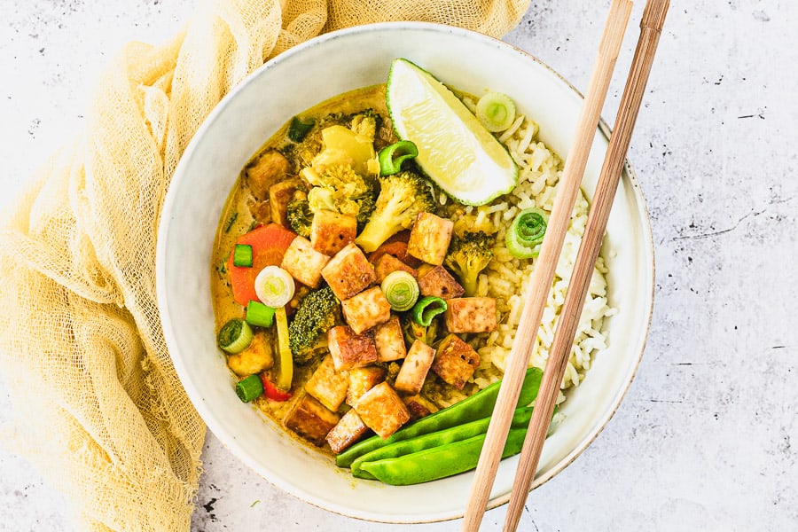 Vegetariánske kari s tofu